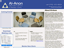 Tablet Screenshot of alanon-nassau-ny.org